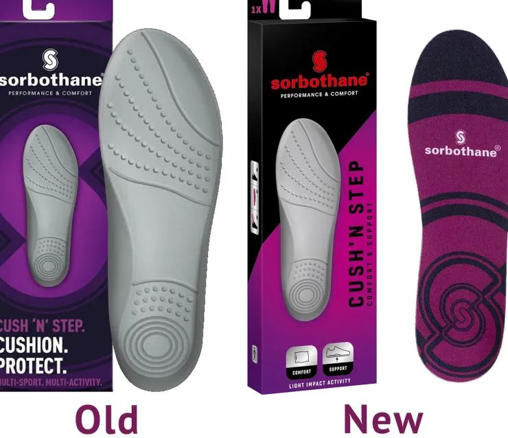 Footbeds & Insoles-Sorbothane Cush N Step Cushion Protect Insoles