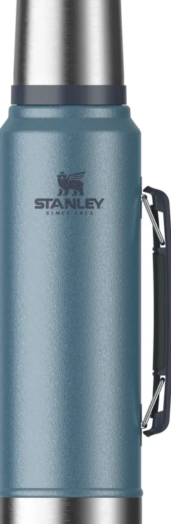 Coffee Mugs & Flasks-Stanley Legendary Classic Bottle - 1.0L - Hammertone Lake
