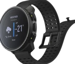 Wearable Tech-Suunto Solar Vertical Sports Watch - All Black-Stainless Steel