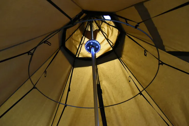 Lights & Lanterns|Lighting-Tentipi Central Pole Light Disk