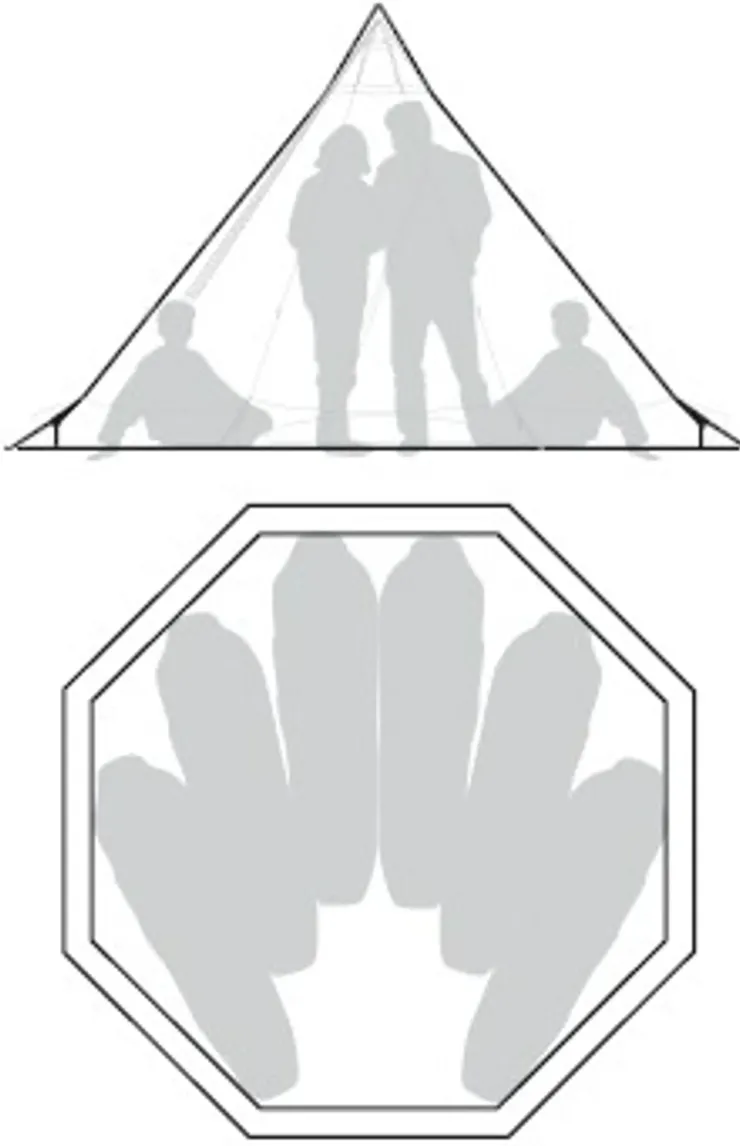 Tipi'S & Bell Tents-Tentipi Safir 5 CP