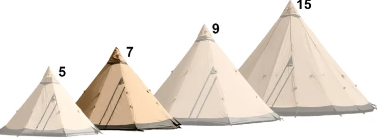 Tipi'S & Bell Tents-Tentipi Zirkon 7 CP