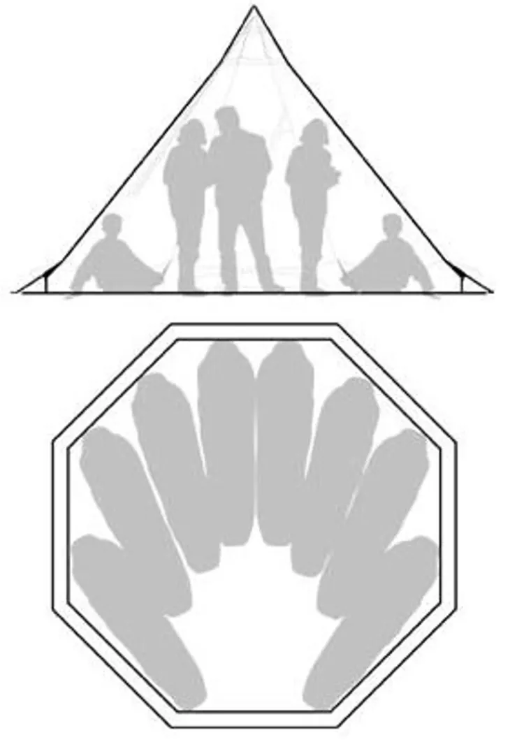 Tipi'S & Bell Tents-Tentipi Zirkon 7 CP