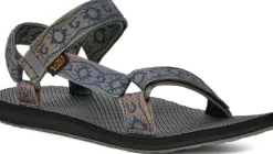 Sandals-Teva Mens Original Universal Sunscape Sandals - Waterless Total Eclipse