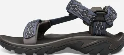 Hiking Shoes & Boots|Sandals-Teva Mens Terra Fi 5 Universal Sandals - Madang Blue
