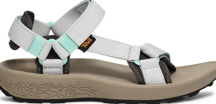Sandals-Teva Womens Hydratrek Sandals - Lunar Rock