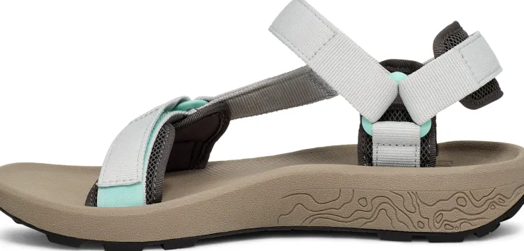 Sandals-Teva Womens Hydratrek Sandals - Lunar Rock