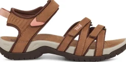 Hiking Shoes & Boots|Sandals-Teva Womens Tirra Leather Sandals - Honey Brown