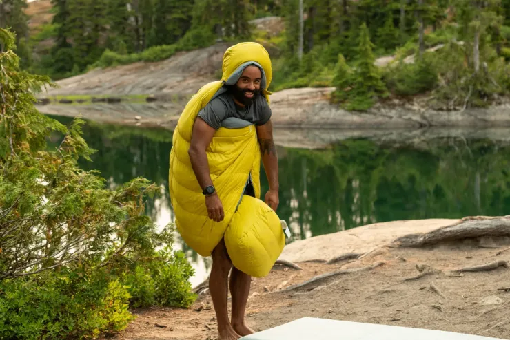 Backpacking & Lightweight Sleeping Bags-Thermarest Therm-a-Rest Parsec -6C Sleeping Bag - Regular