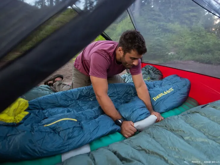 Backpacking & Lightweight Sleeping Bags-Thermarest Therm-a-Rest Saros -6C Sleeping Bag - Regular