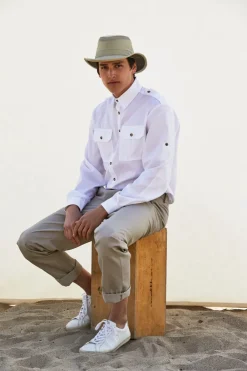Hats-Tilley LTM5 Airflo Hat - Khaki
