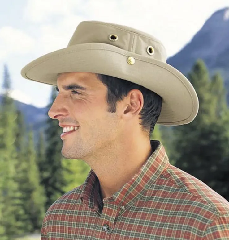 Hats-Tilley T3 Cotton Duck Hat - Khaki