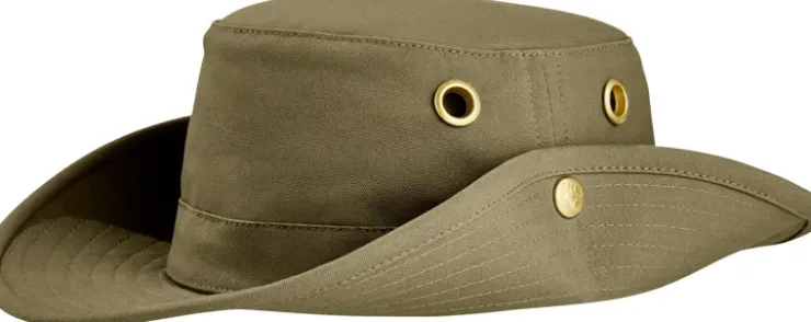Hats-Tilley T3 Cotton Duck Hat - Olive