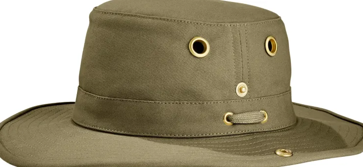 Hats-Tilley T3 Cotton Duck Hat - Olive