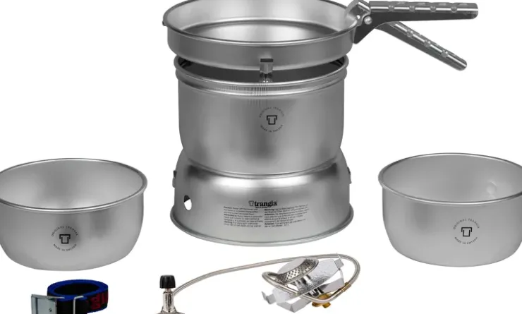 Lightweight Stoves-Trangia 27-1 GB Stove - Alloy Pans with Gas Burner