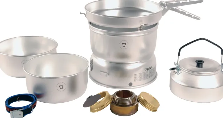 Lightweight Stoves-Trangia 27-2 UL Stove - Alloy Pans with Kettle