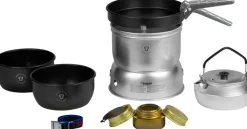 Lightweight Stoves-Trangia 27-6 UL Stove - Non-Stick Pans with Kettle