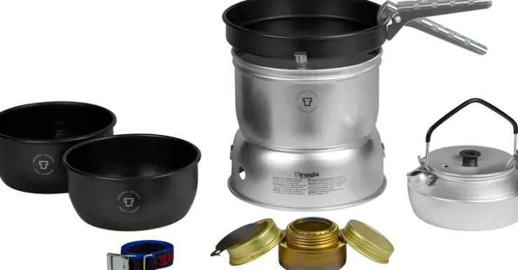 Lightweight Stoves-Trangia 27-6 UL Stove - Non-Stick Pans with Kettle