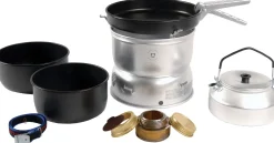 Lightweight Stoves-Trangia 27-6 UL Stove - Non-Stick Pans with Kettle