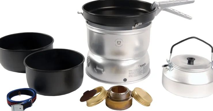 Lightweight Stoves-Trangia 27-6 UL Stove - Non-Stick Pans with Kettle
