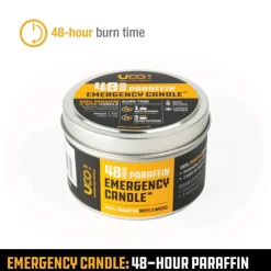 Lights & Lanterns|Lighting-UCO Emergency Candle Lantern Paraffin - 48 Hour