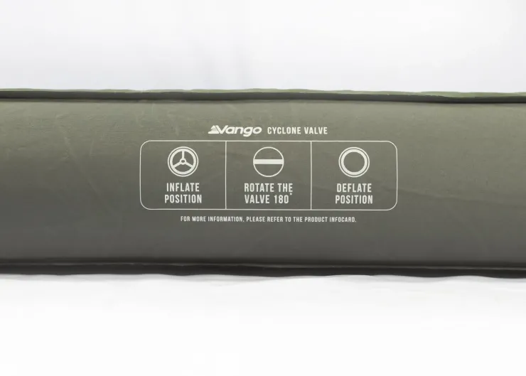 Family & Leisure Camp Beds And Sleeping Mats-Vango Arcadia 10 Double Self Inflating Mat