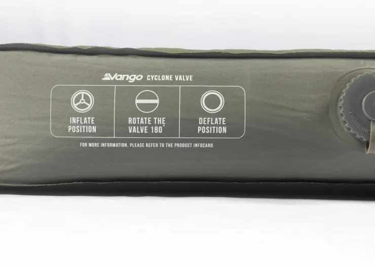 Family & Leisure Camp Beds And Sleeping Mats-Vango Arcadia 10 Grande Self Inflating Mat