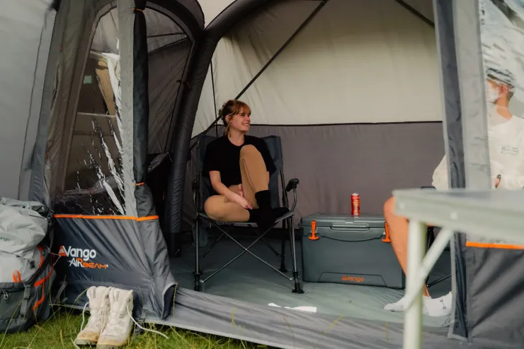 Driveaway Van Awnings-Vango Cove III Air Low DriveAway Awning