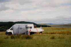 Driveaway Van Awnings-Vango Cove III Air Mid DriveAway Awning