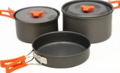Pots, Pans & Kettles-Vango Hard Anodised 2 Person Cook Kit