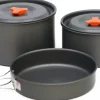 Pots, Pans & Kettles-Vango Hard Anodised 4 Person Cook Kit