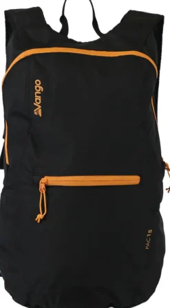 Day Packs-Vango Pac 15 Rucksack - Black