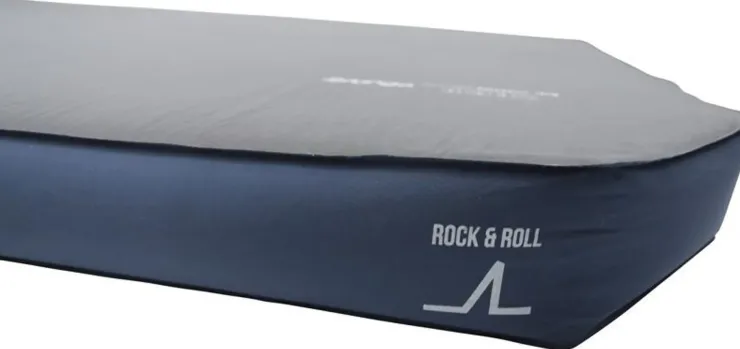 Family & Leisure Camp Beds And Sleeping Mats-Vango Rock n Roll 12cm Self Inflating Mat
