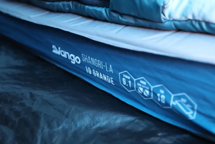 Family & Leisure Camp Beds And Sleeping Mats-Vango Shangri-La II 10 Grande Self Inflating Mat