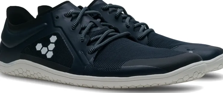 Urban & Casual Shoes-Vivobarefoot Mens Primus Lite III Shoes - Navy