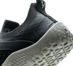 Running Shoes-Vivobarefoot Mens Primus Trail Knit FG Shoes - Obsidian-Sandstone