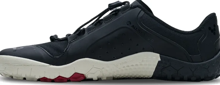Hiking Shoes & Boots|Walking Shoes-Vivobarefoot Mens Primus Trail III All Weather FG Shoes - Obsidian