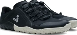 Hiking Shoes & Boots|Walking Shoes-Vivobarefoot Mens Primus Trail III All Weather FG Shoes - Obsidian