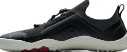 Running Shoes-Vivobarefoot Womens Primus Trail Knit FG Shoes - Obsidian-Sandstone