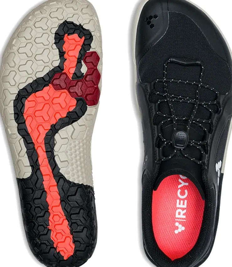 Hiking Shoes & Boots|Walking Shoes-Vivobarefoot Womens Primus Trail III All Weather FG Shoes - Obsidian
