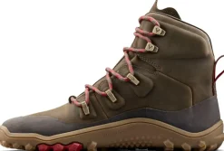 Hiking Shoes & Boots|Mid Height Boots-Vivobarefoot Womens Tracker Leather AT Boots - Bracken