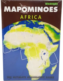 Games|Travel Accessories-Wildcard Games Mapominoes - The Ultimate Geography Game - Africa
