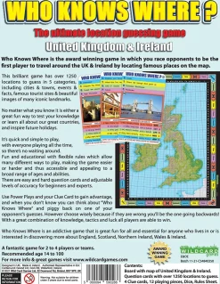 Travel Accessories|Games-Wildcard Games Who Knows Where - UK and Ireland Game