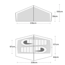 Backpacking & Lightweight Tents-Wild Country Norte Compact 2 Tent