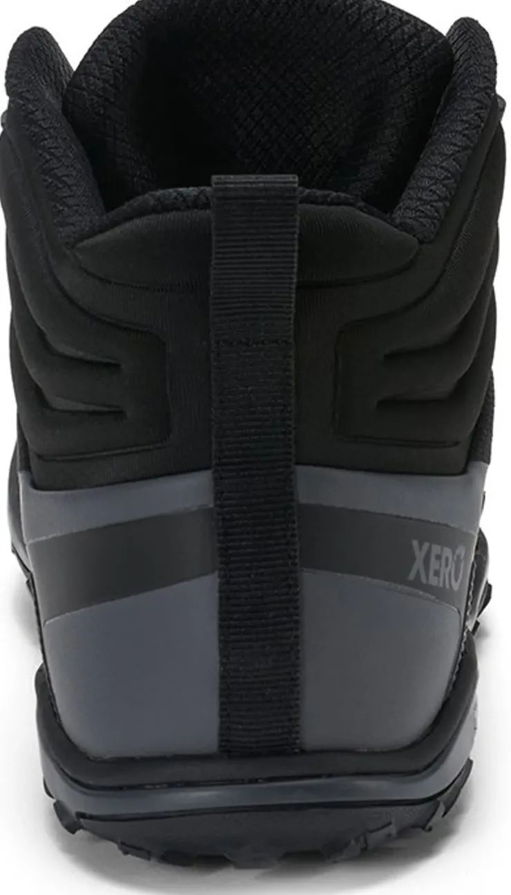 Hiking Shoes & Boots|Mid Height Boots-Xero Shoes Mens Scrambler Mid II WP Boot - Black-Asphalt