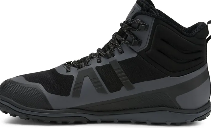 Hiking Shoes & Boots|Mid Height Boots-Xero Shoes Mens Scrambler Mid II WP Boot - Black-Asphalt