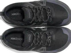 Hiking Shoes & Boots|Walking Shoes-Xero Shoes Mens Scrambler Trail Low WP Shoe - Black-Asphalt