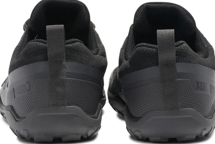 Hiking Shoes & Boots|Walking Shoes-Xero Shoes Mens Scrambler Trail Low WP Shoe - Black-Asphalt