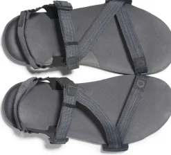 Hiking Shoes & Boots|Sandals-Xero Shoes Mens Z-Trail EV Sandals - Steel Gray-Asphalt