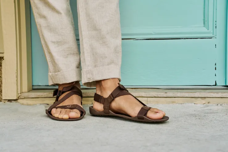 Hiking Shoes & Boots|Sandals-Xero Shoes Mens Z-Trek Sandals - Black